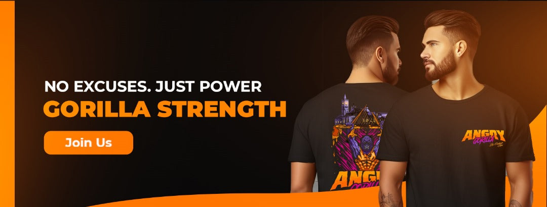 Express your passion for fitness with Angry Gorilla's bold and empowering merchandise. Angry Gorilla Apparel: Wear Your Strength