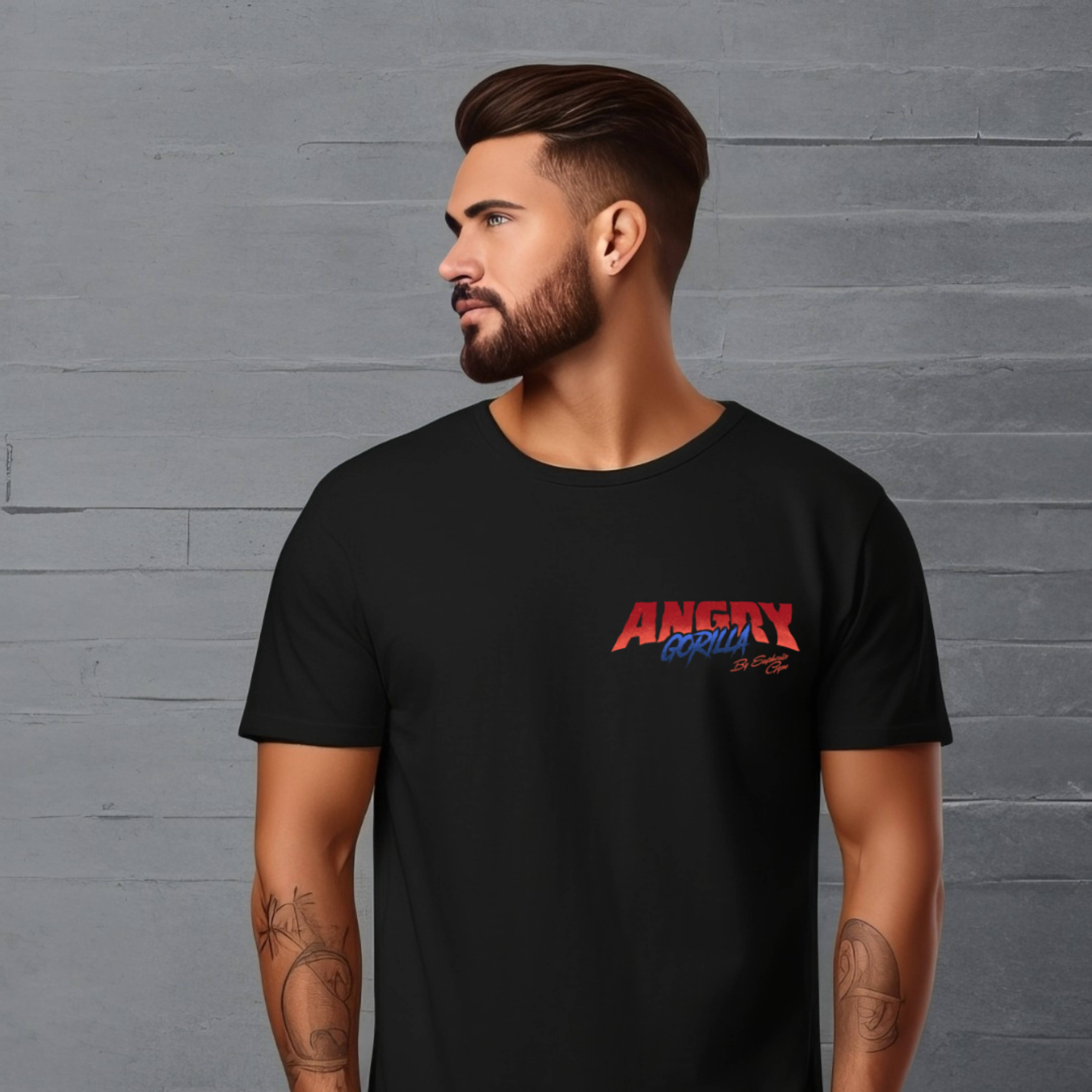 Combine club pride with gym aggression. The AG Manchester United T-Shirt features a bold back print and athletic fit—made for lifters who live loud.