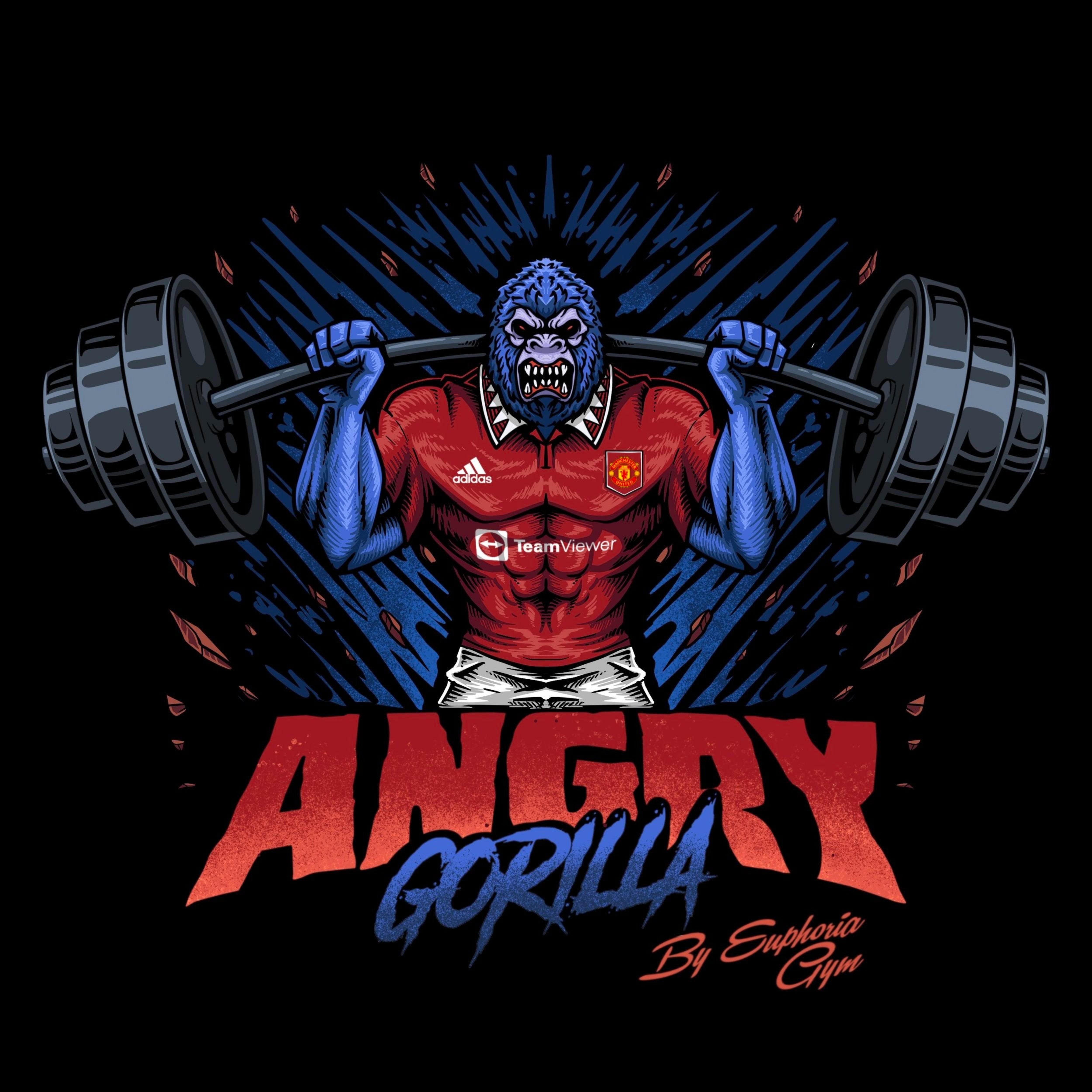 Combine club pride with gym aggression. The AG Manchester United T-Shirt features a bold back print and athletic fit—made for lifters who live loud.